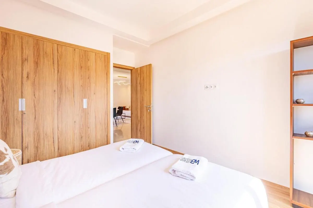 شقة New! Appt Moderne Avec Terrasse Et Vue Piscine مراكش
