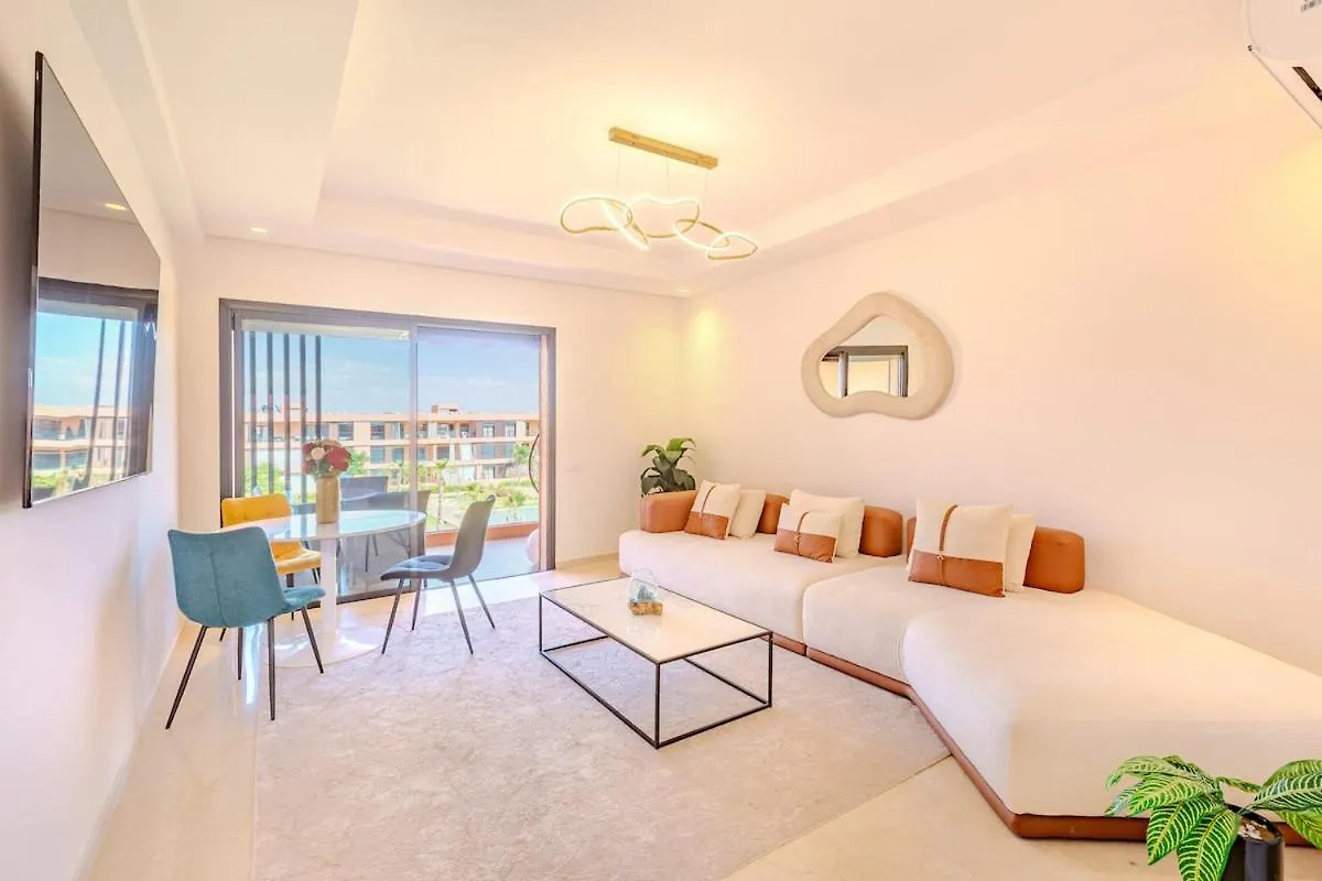 شقة New! Appt Moderne Avec Terrasse Et Vue Piscine مراكش 0*,  المغرب