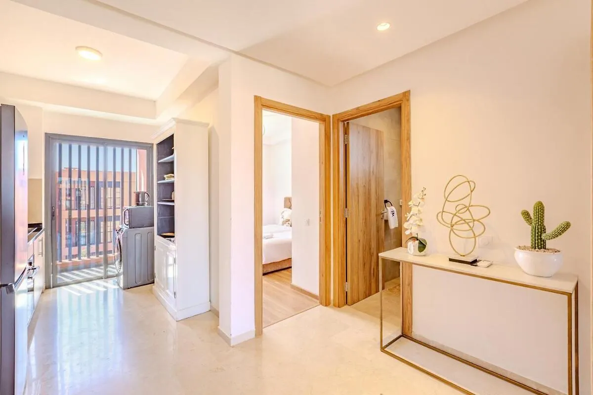 شقة New! Appt Moderne Avec Terrasse Et Vue Piscine مراكش 0*,  المغرب
